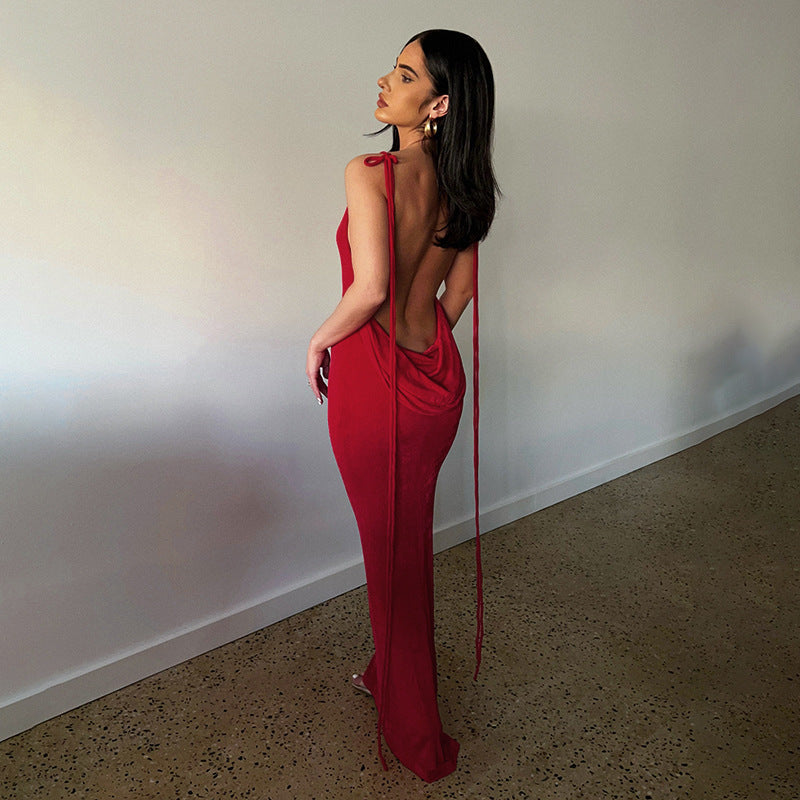 Xcarii Xii Fashion - 5th Avenue Open Long Dress