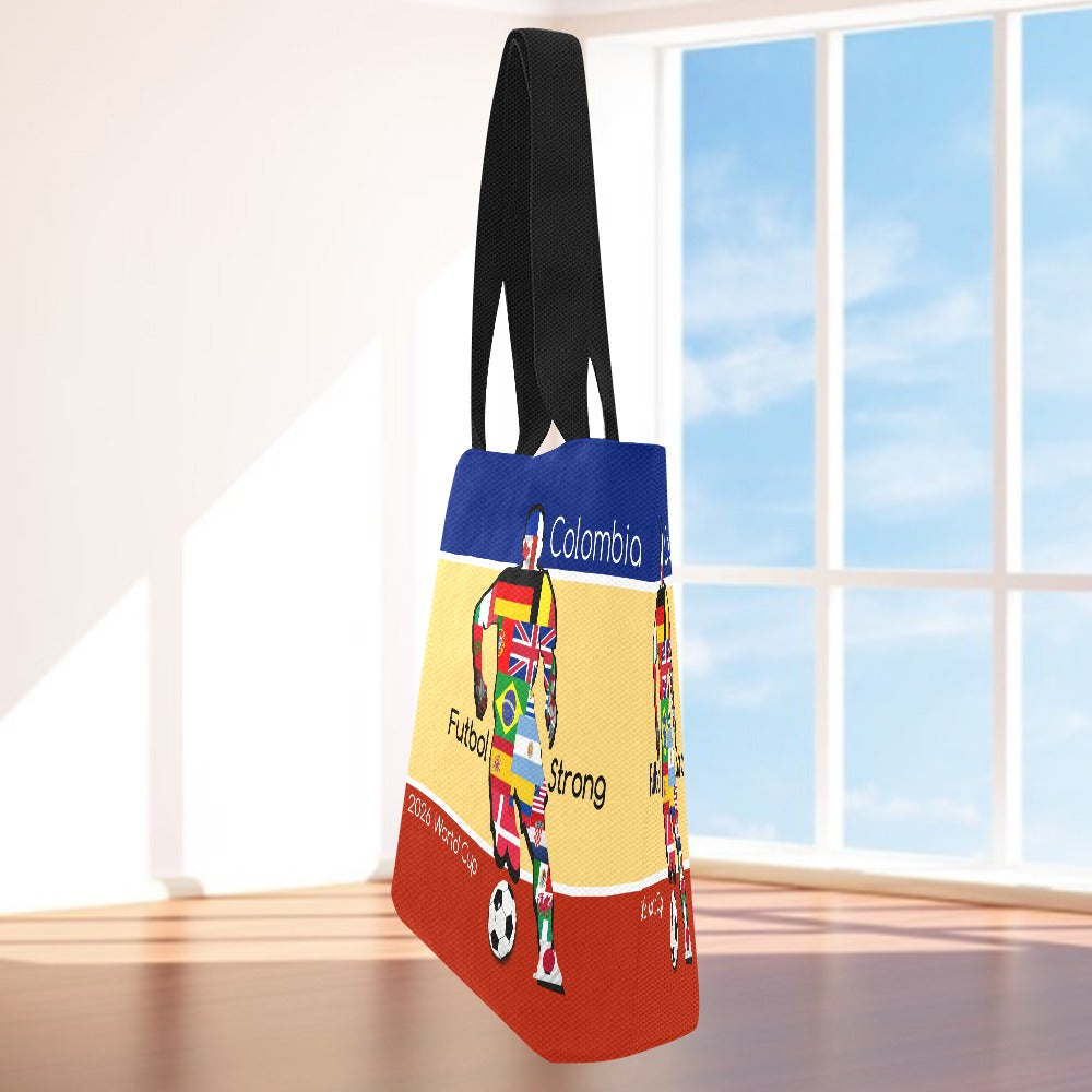 Colombia world cup - 2026 futbol strong Canvas Tote Bag (Model1657) (Set of 2)