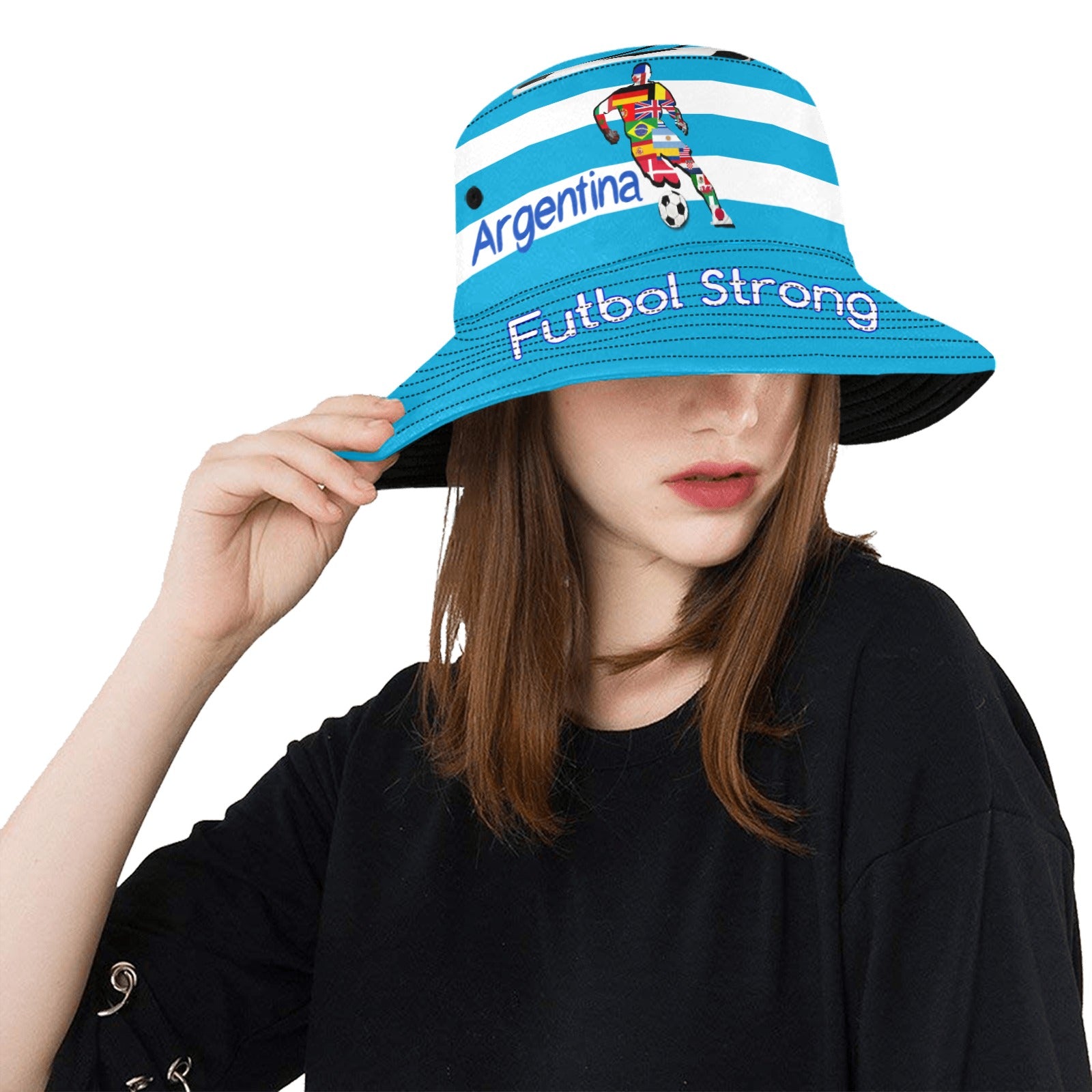 Xcarii Xii - Futbol Strong Team Unisex Bucket Hat
