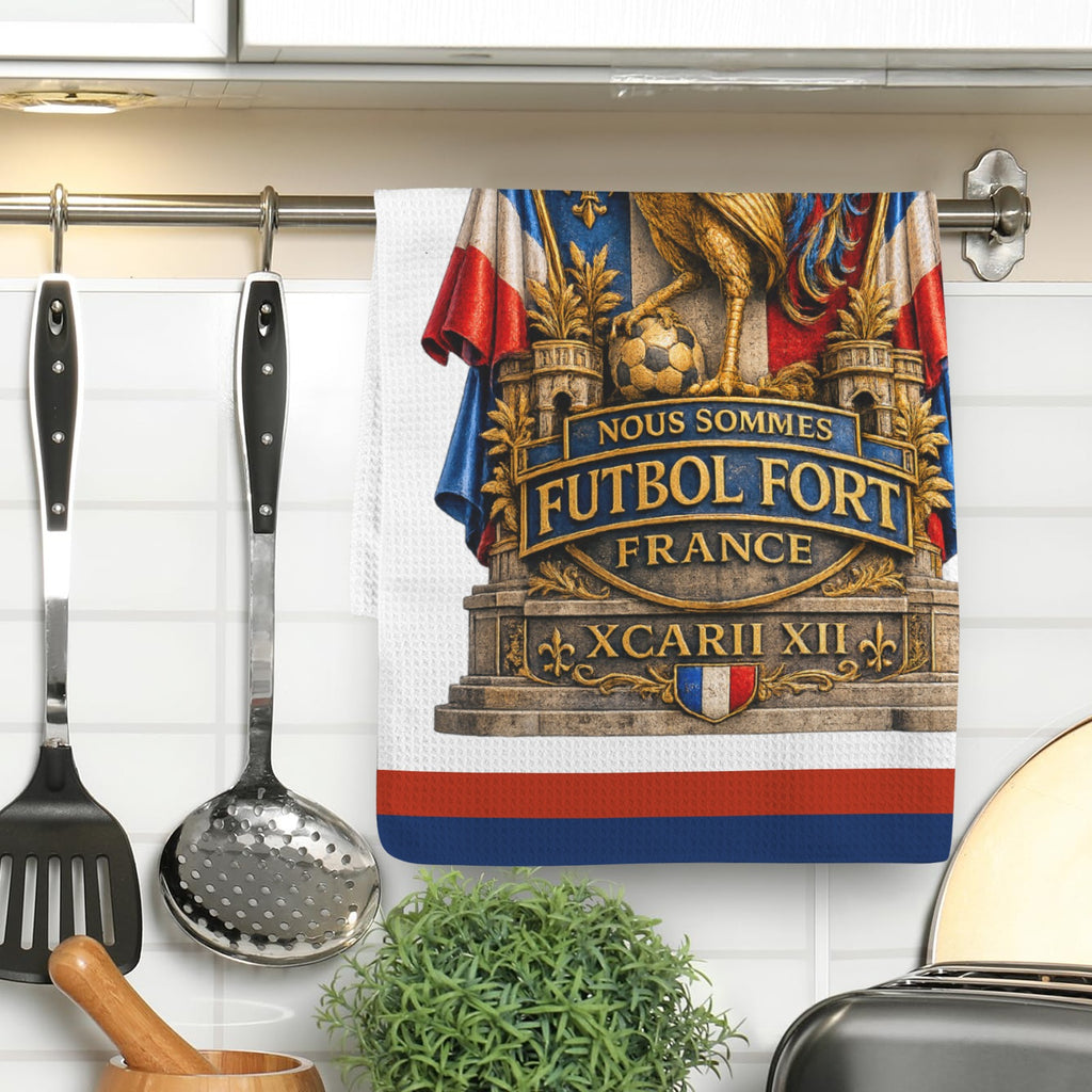 French - Guardians of Futbol Strong Rally Towel, by Xcarii Xii