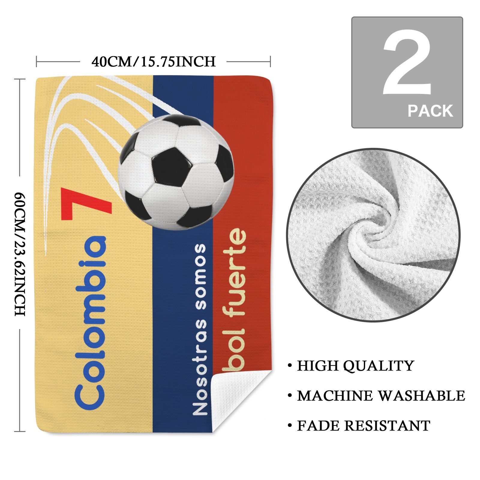 We Are Futbol Strong, International Team Rally Towels