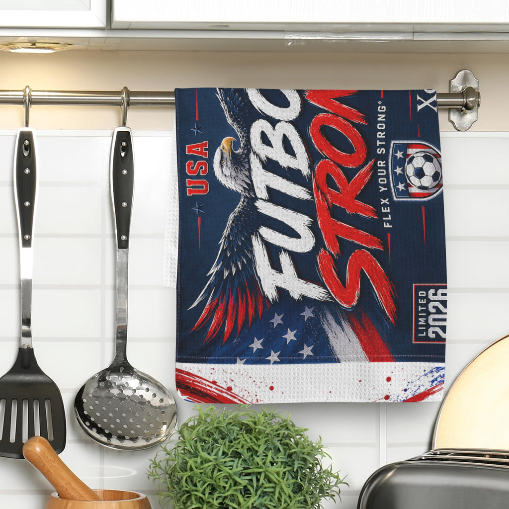Xcarii Xii - Limited Edition, Futbol Strong Team USA Rally Towel.