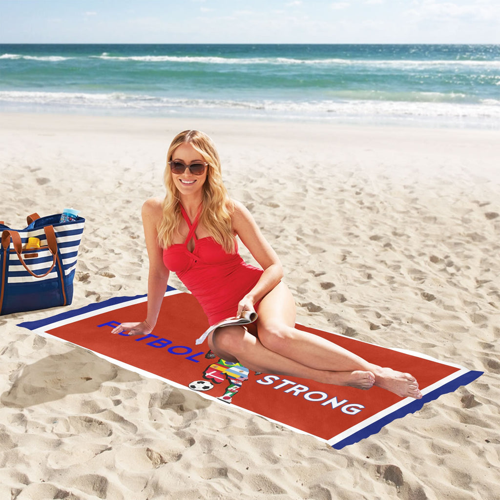 2026 - Xcarii Xii Futbol Strong -Team beach Beach towels