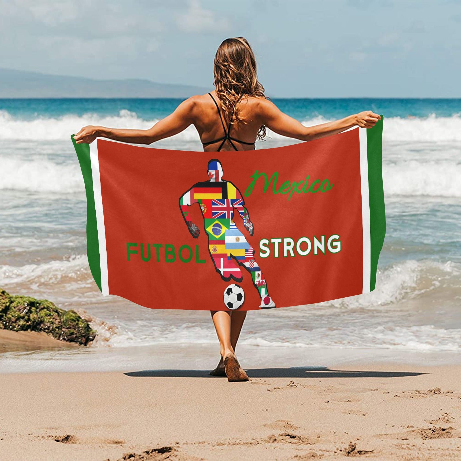 2026 - Xcarii Xii Futbol Strong -Team beach Beach towels