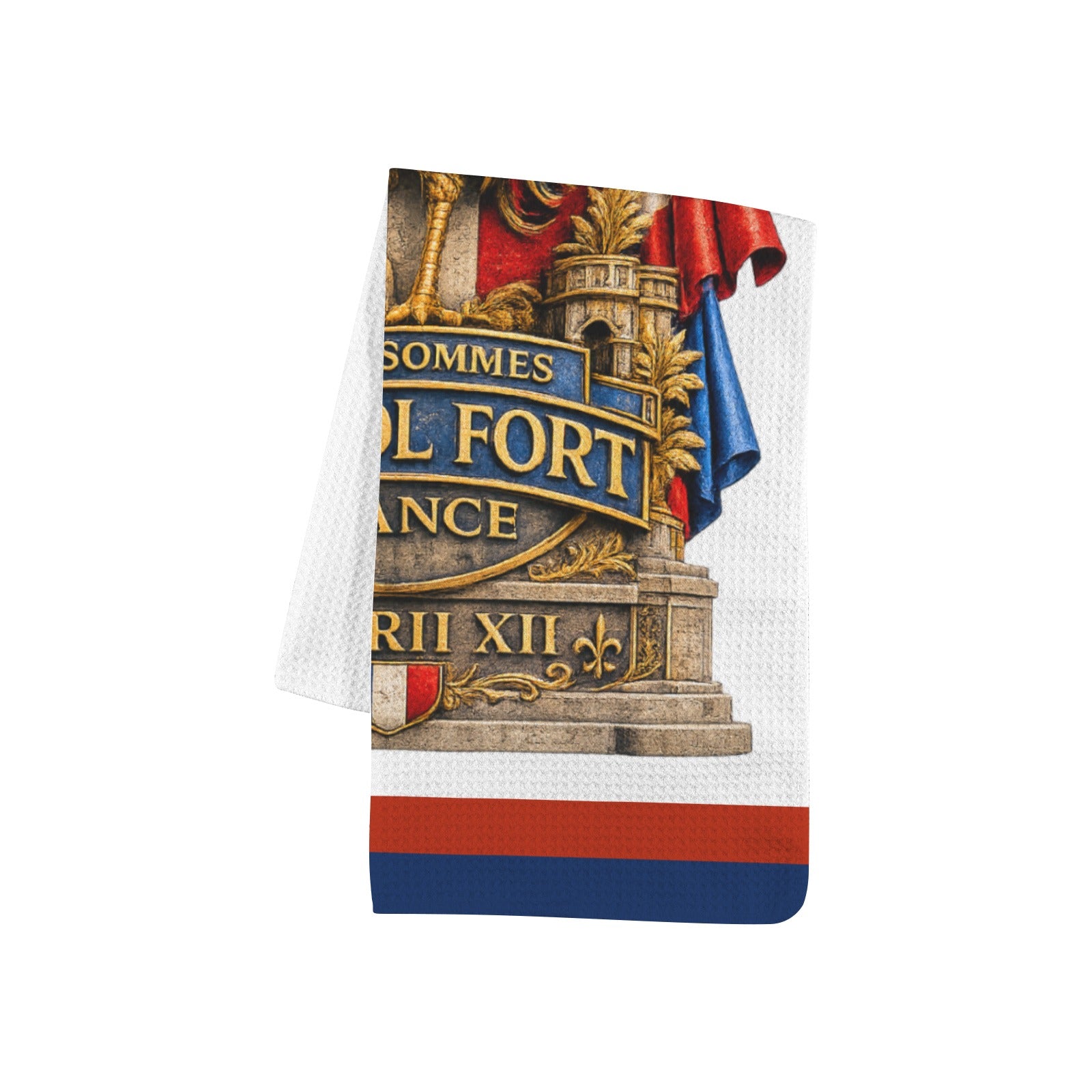 French - Guardians of Futbol Strong Rally Towel, by Xcarii Xii