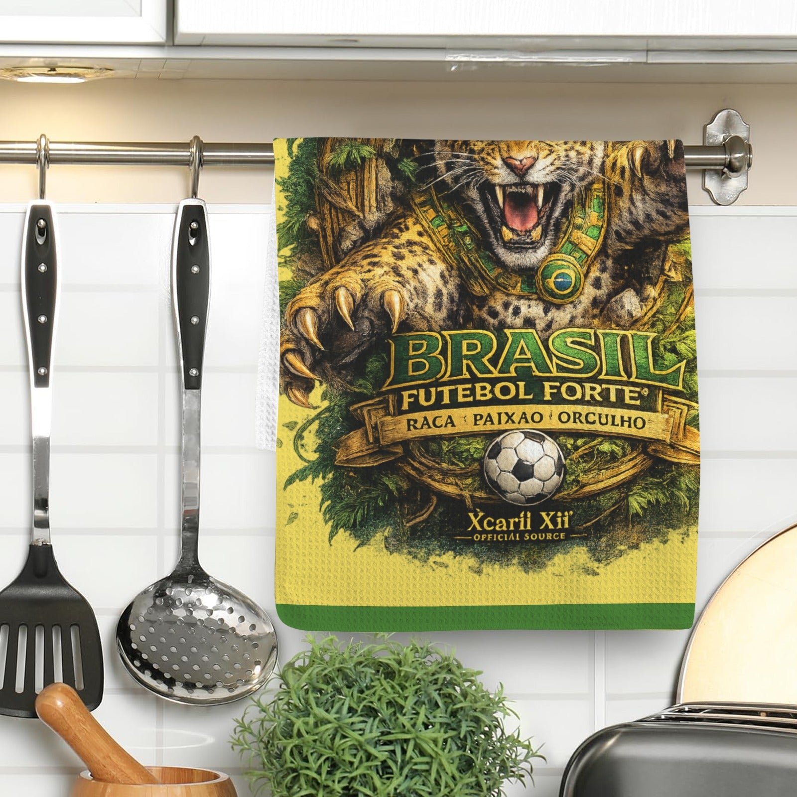 Brazil Guardian Futbol Strong, Rally Towel.