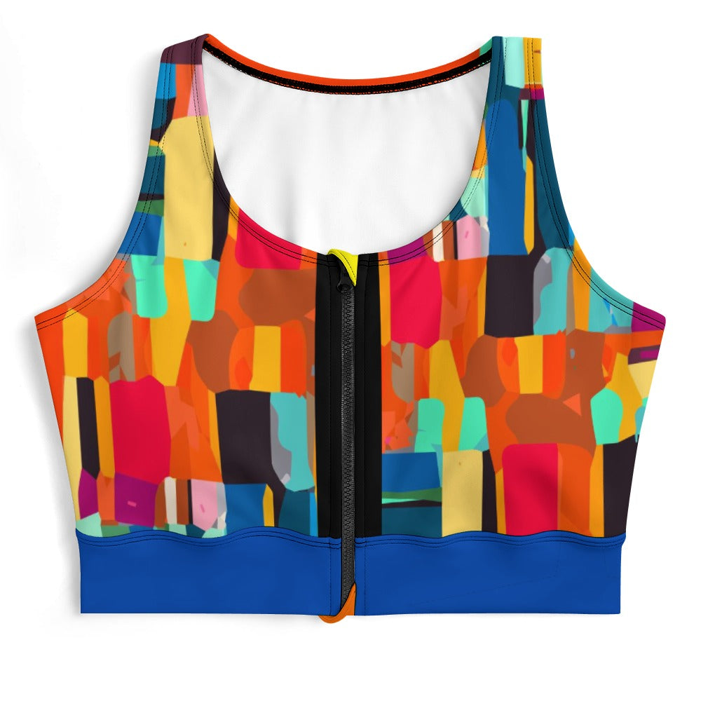 Xcarii Xii - Yoga Zipper Vest Series