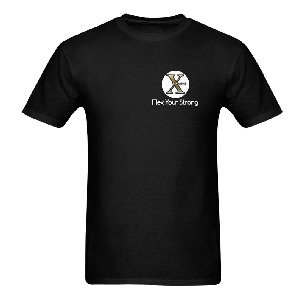 Xcarii Xii - Heavy Cotton Flex Your Strong T