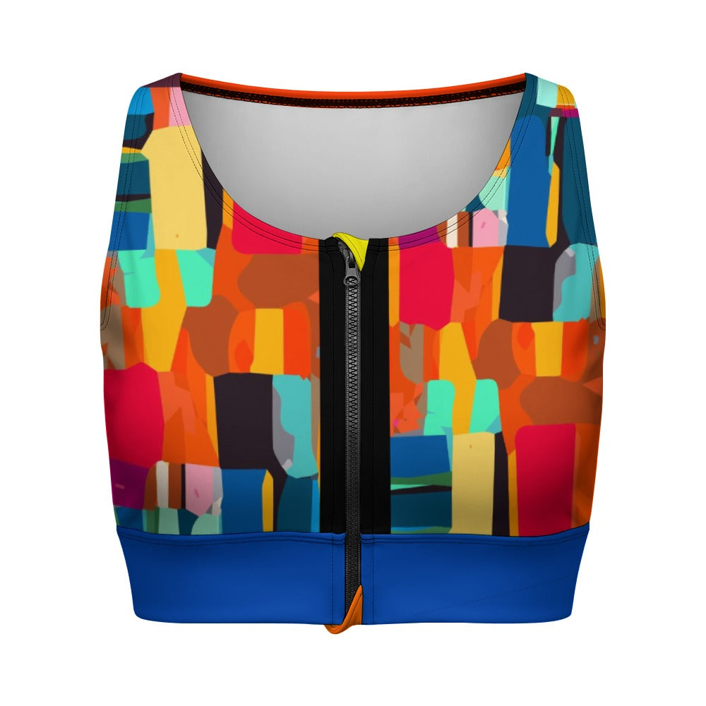 Xcarii Xii - Yoga Zipper Vest Series