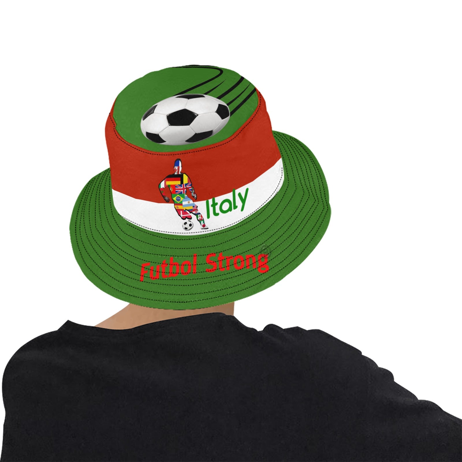 Xcarii Xii - Futbol Strong Team Unisex Bucket Hat