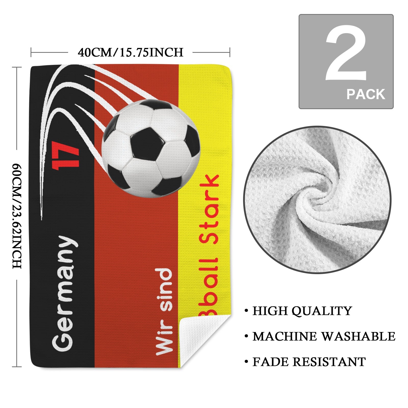 We Are Futbol Strong, International Team Rally Towels