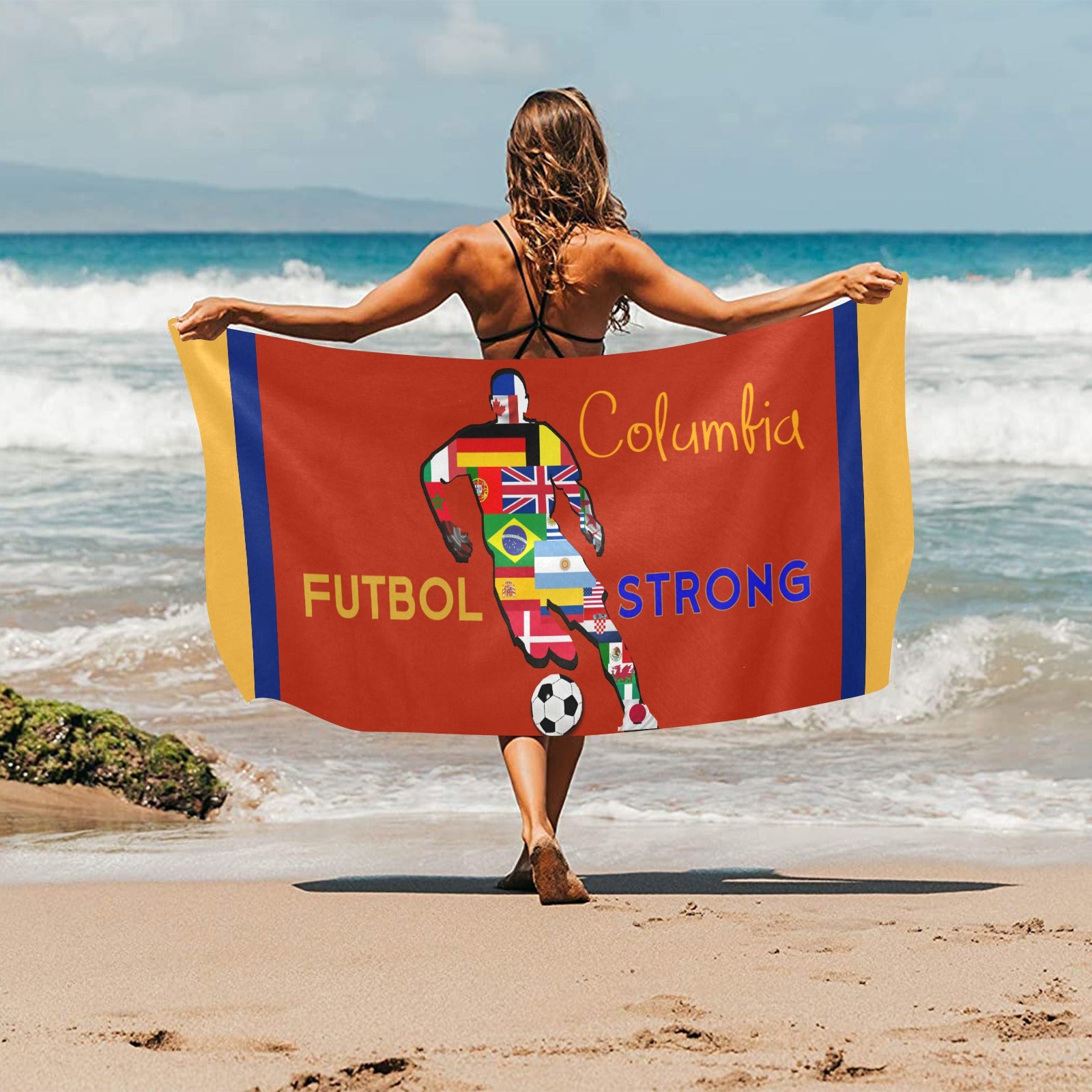 2026 - Xcarii Xii Futbol Strong -Team beach Beach towels