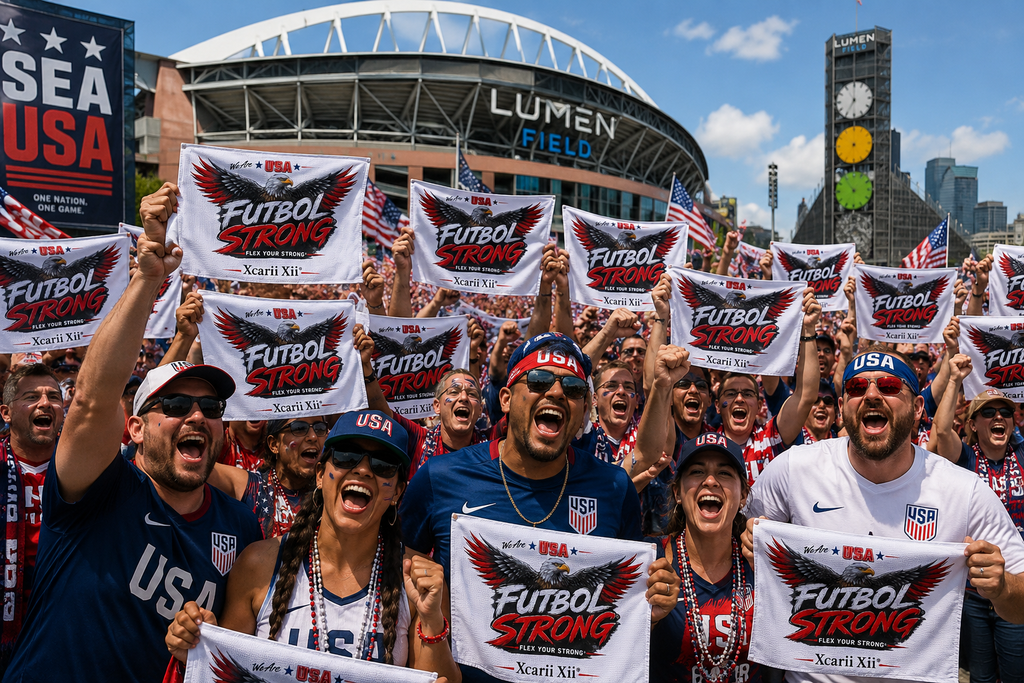 LIMITED EDITION POWER™ WE ARE FUTBOL STRONG® RALLY TOWEL