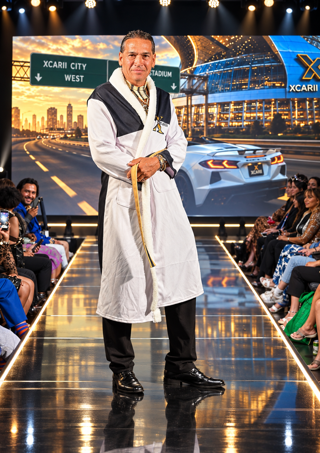 Xcarii - Borg Xii Fleece Sherpa Bathrobe