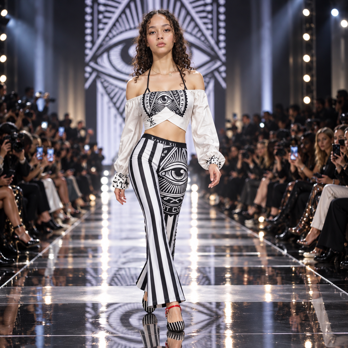 The Eye of Xii Flare Leggings