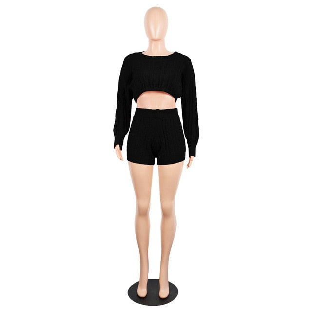 Xcarii Xii Fashion - 2 Two Piece Knit Sweater Sets