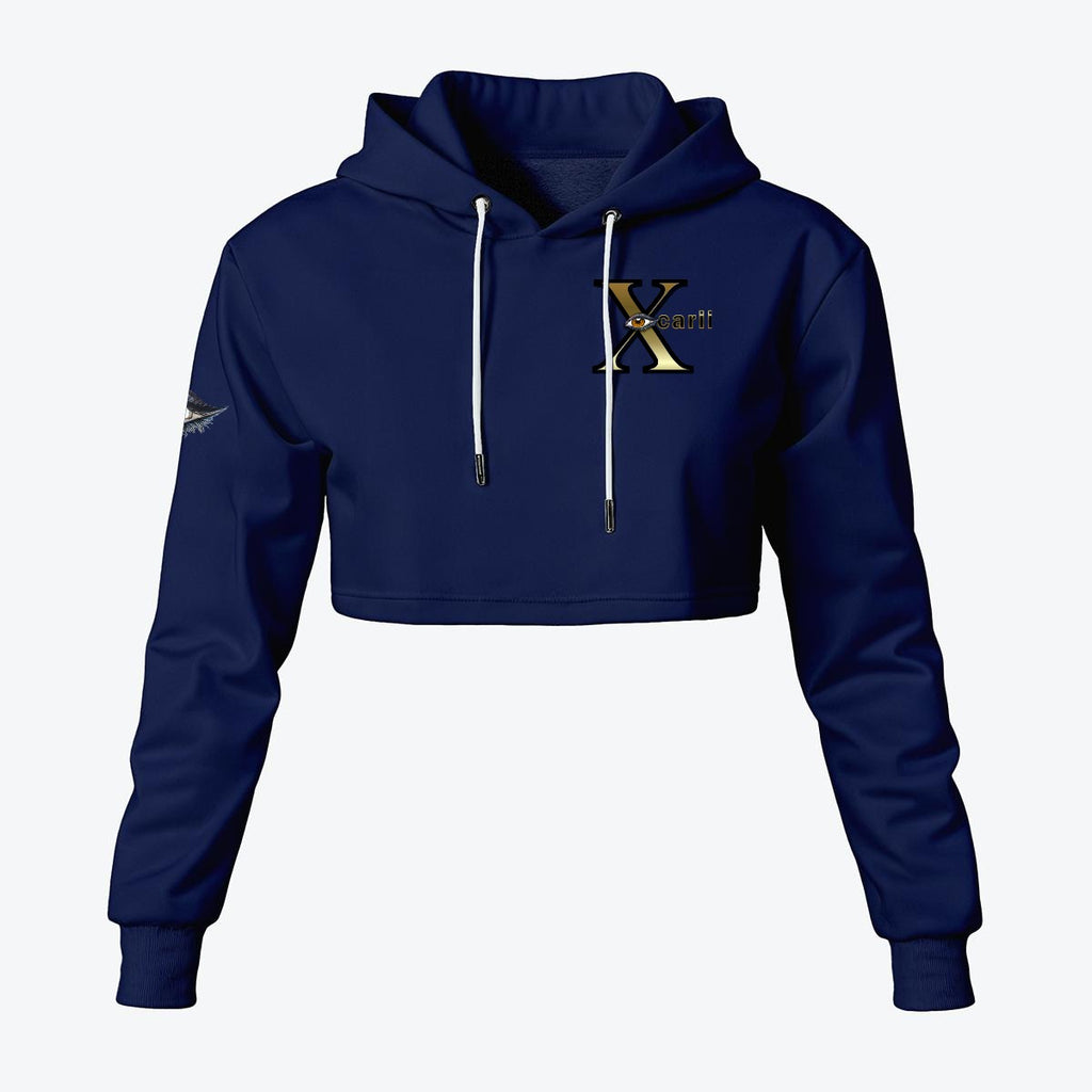 Xcarii Xii - Eye Crop Hoodie