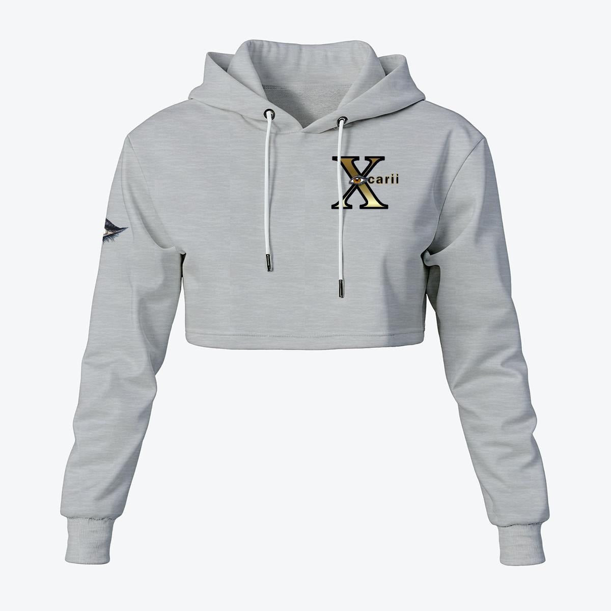 Xcarii Xii - Eye Crop Hoodie