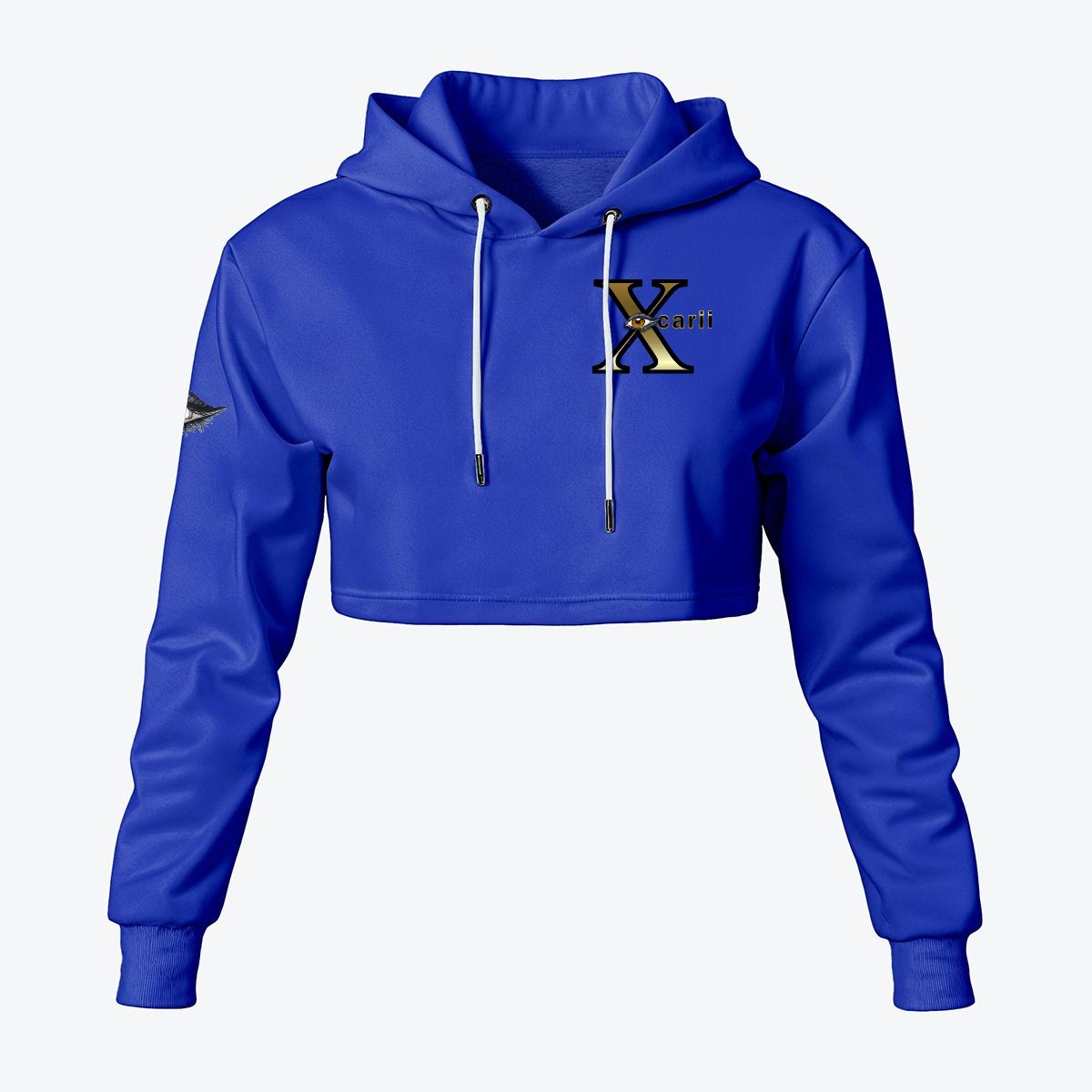 Xcarii Xii - Eye Crop Hoodie