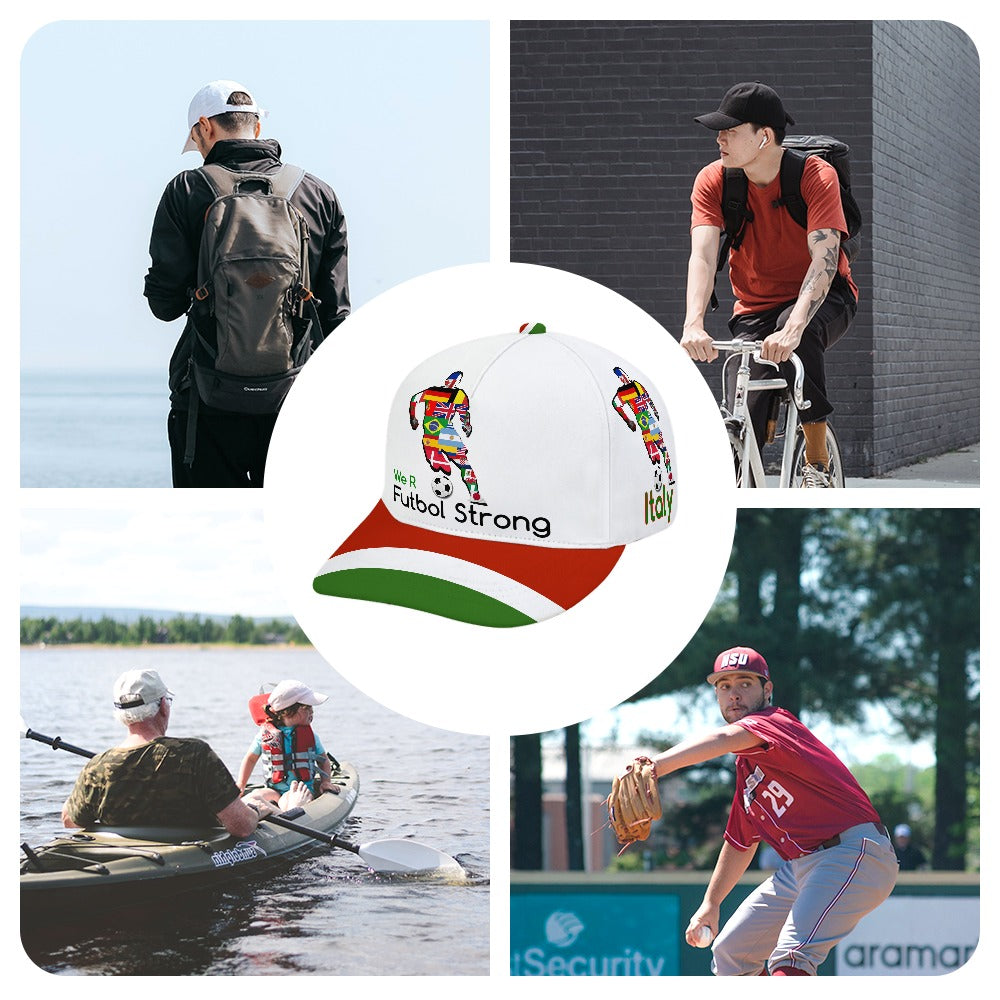 Italy Futbol Strong - Team Cup Cap