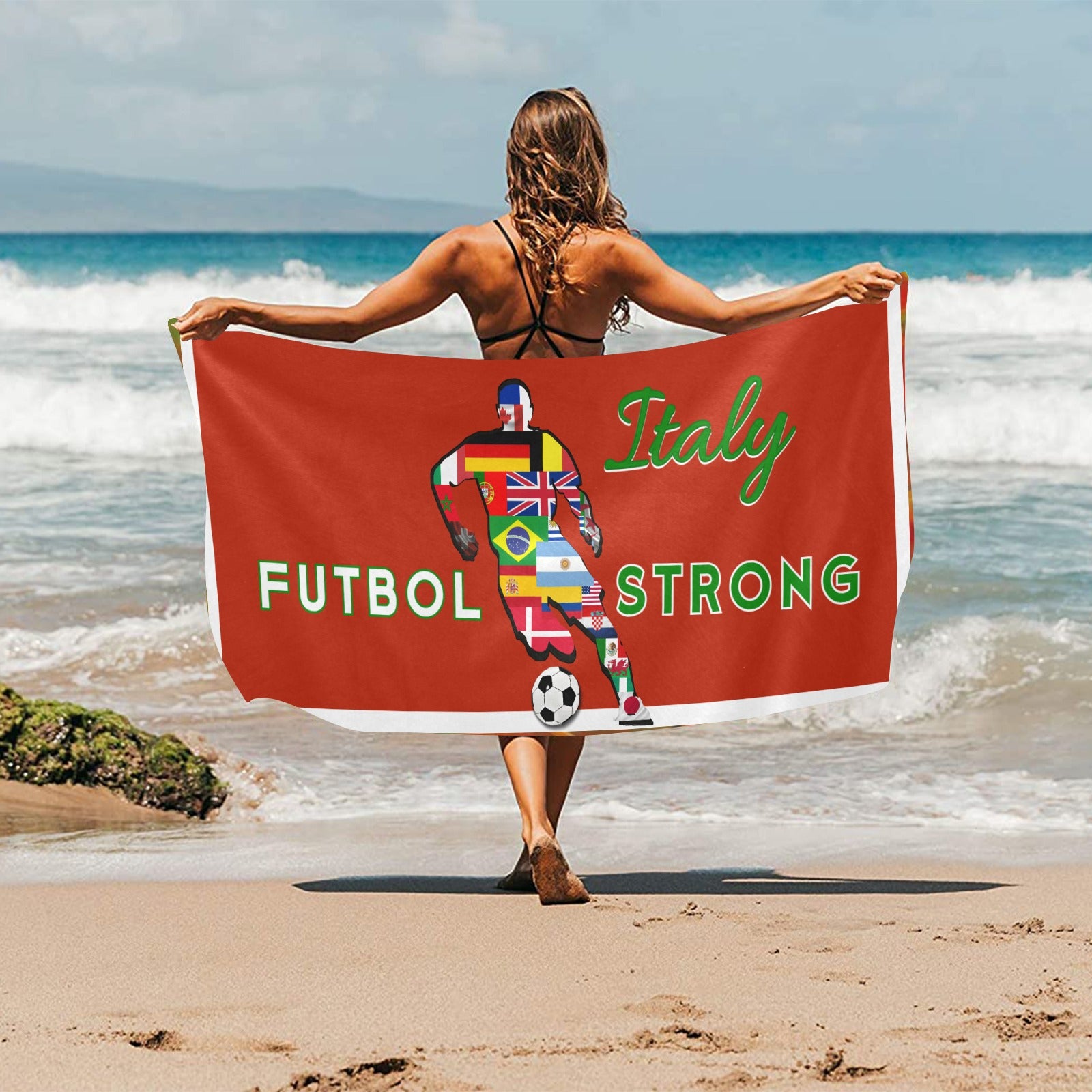 2026 - Xcarii Xii Futbol Strong -Team beach Beach towels