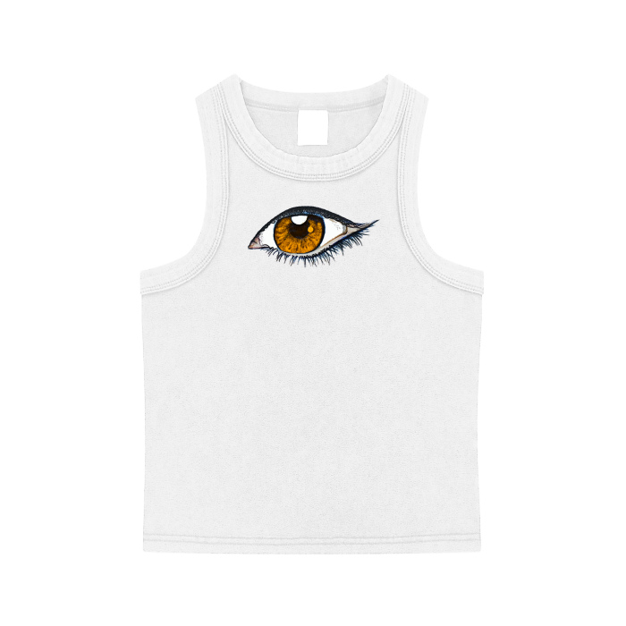 Xcarii Xii - Woman's Cotton Snow Washed Tank