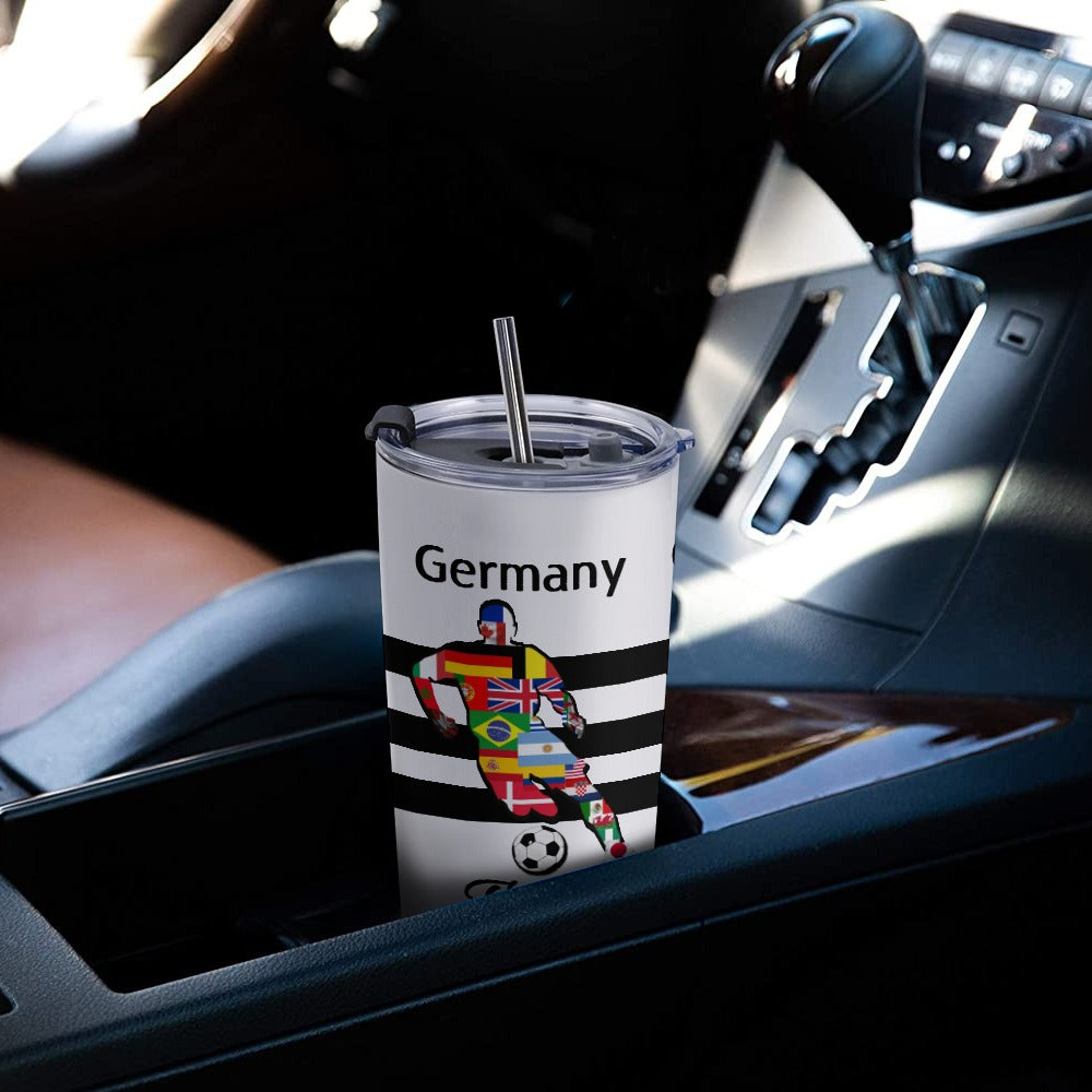 Germany World Cup Travel Coffee Mug 20 Oz