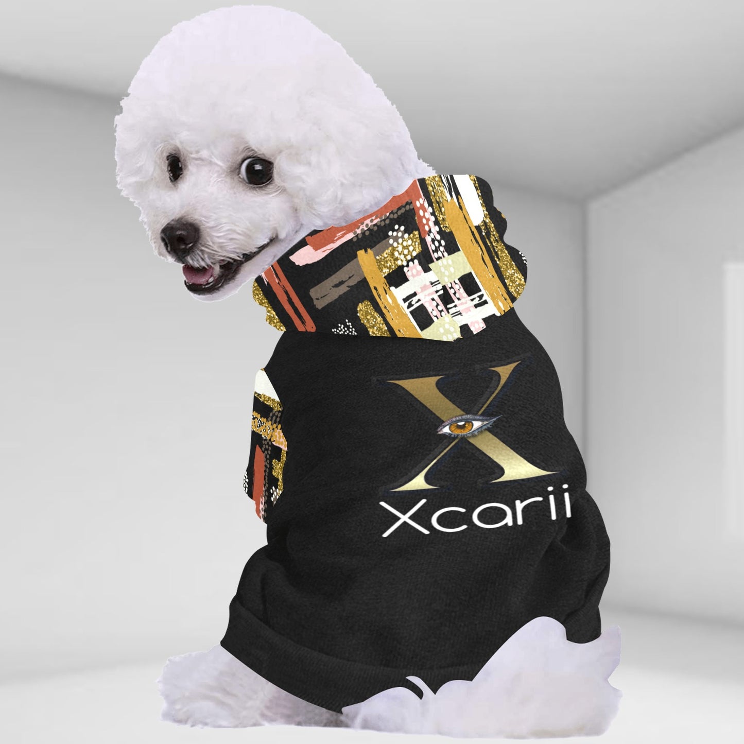 Xcarii Ebony X Dog Hoodie