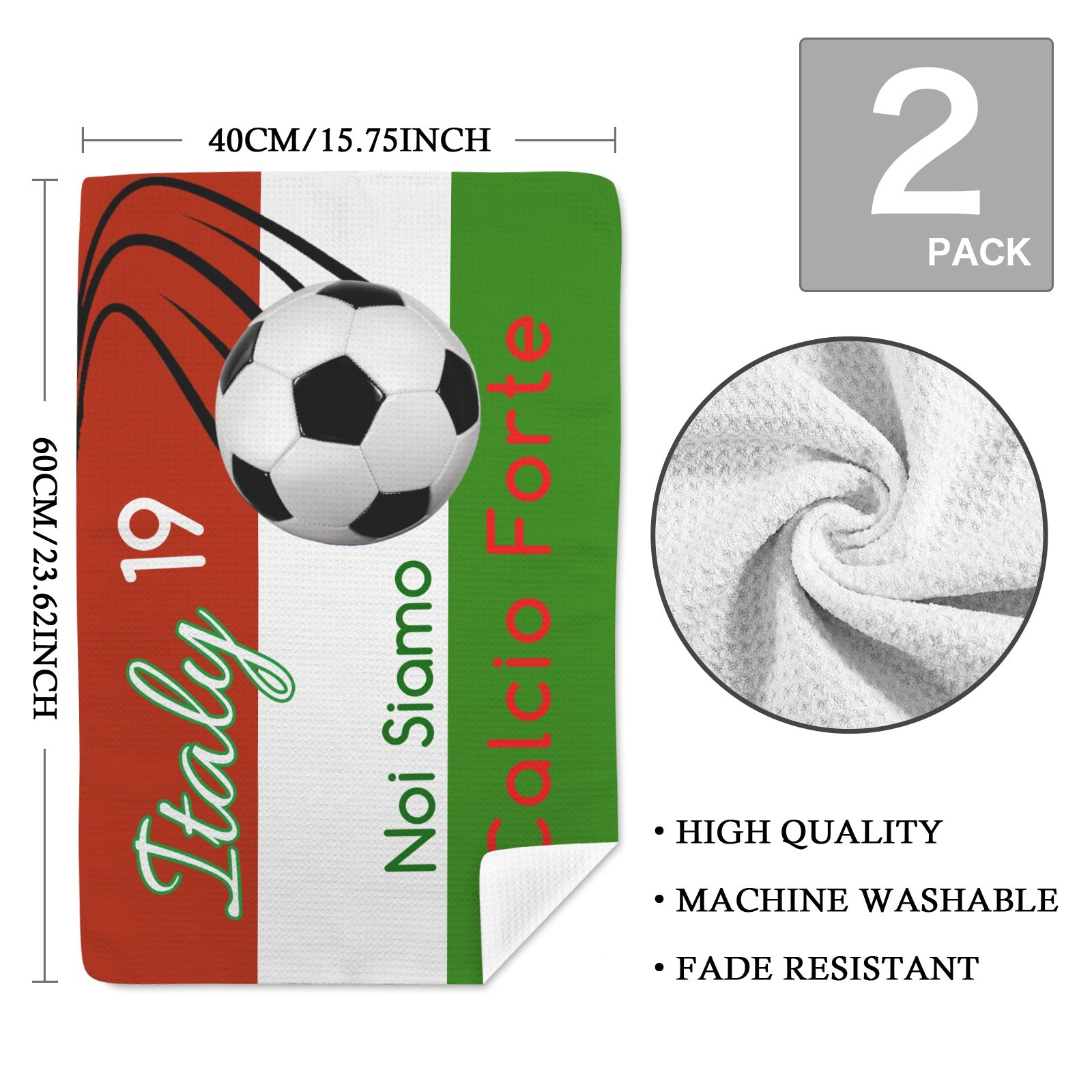 We Are Futbol Strong, International Team Rally Towels