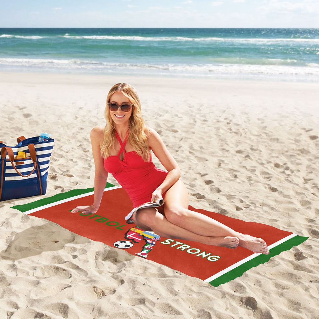 2026 - Xcarii Xii Futbol Strong -Team beach Beach towels