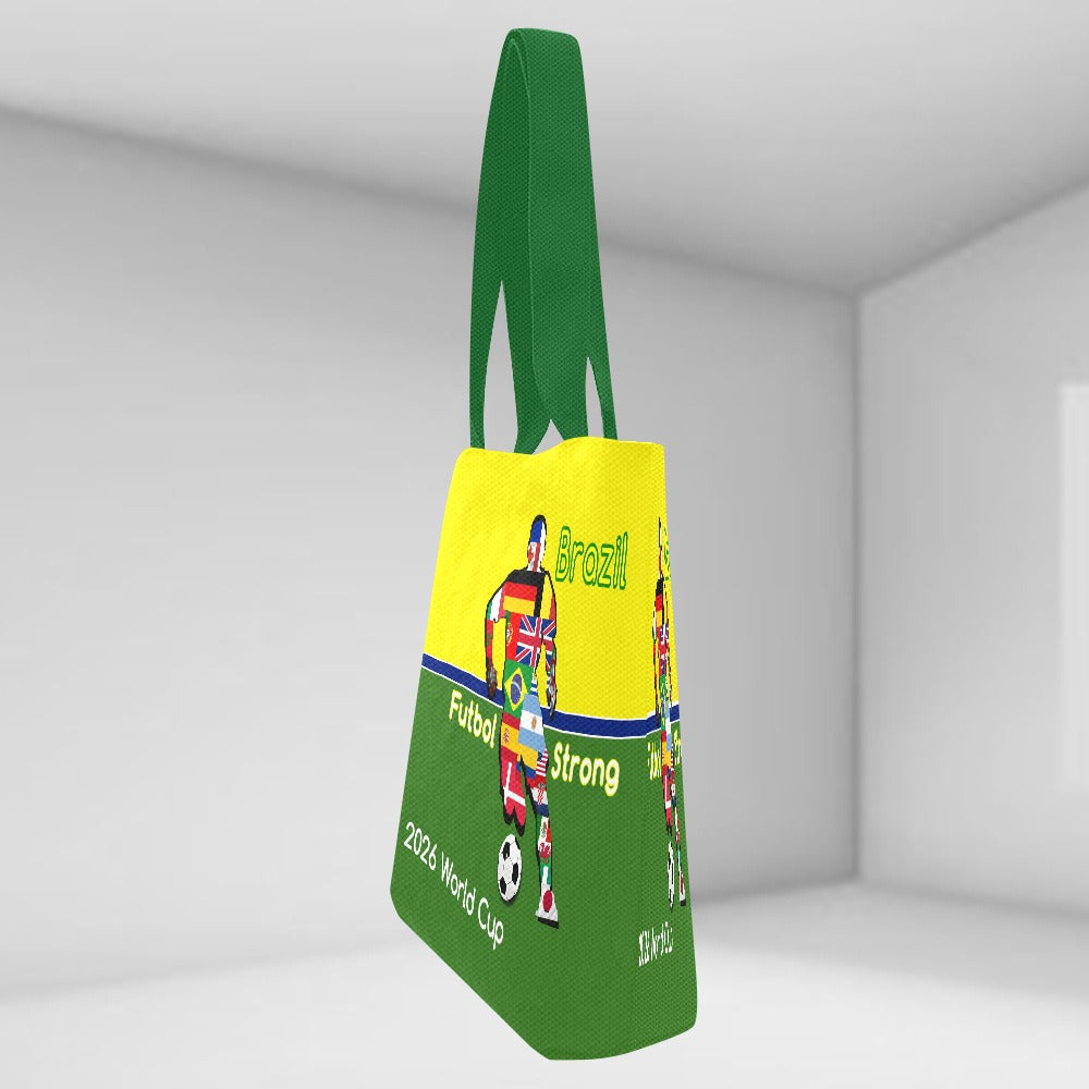 Brazil 2026 Futebol Tote Bag (Model1657) (Set of 2)