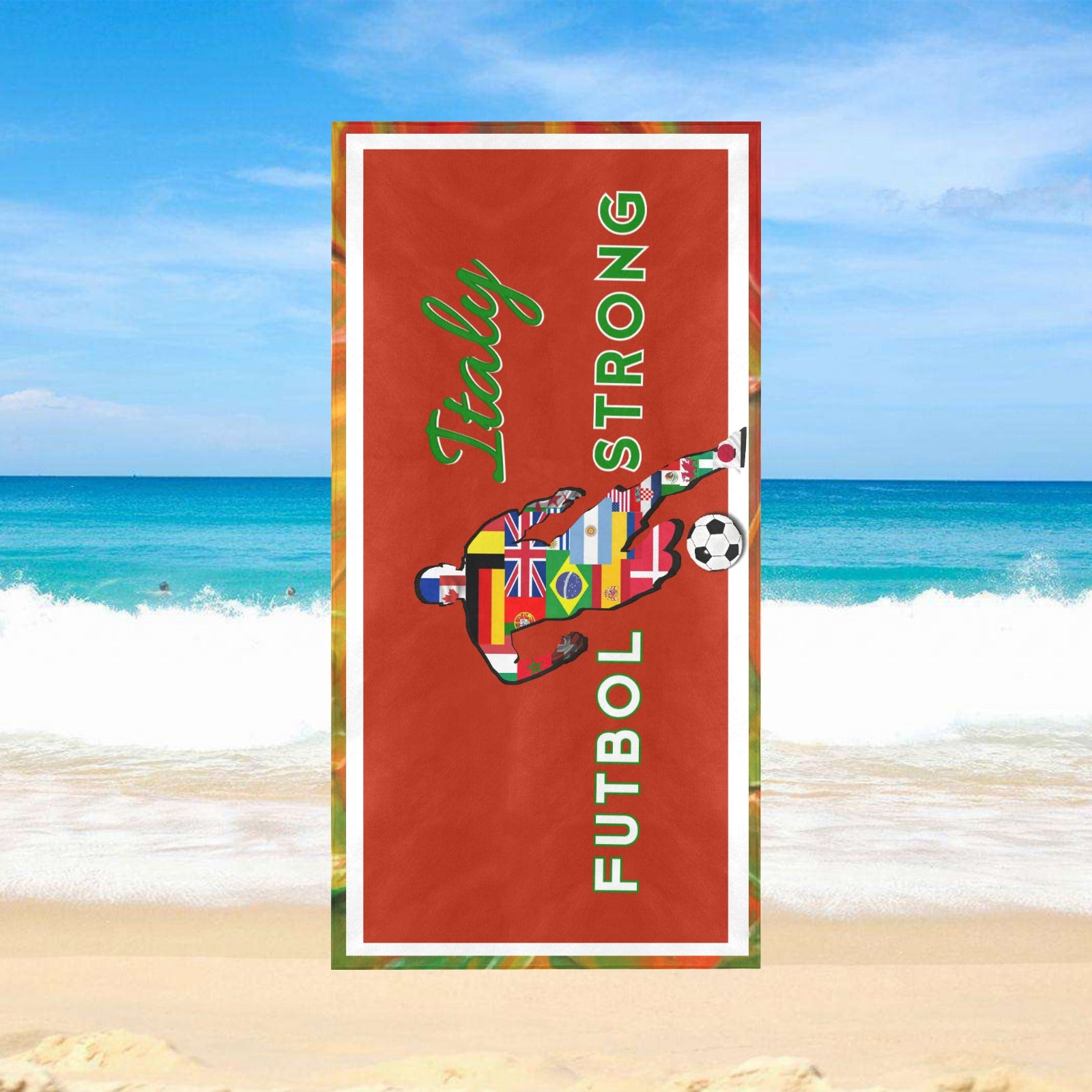 2026 - Xcarii Xii Futbol Strong -Team beach Beach towels