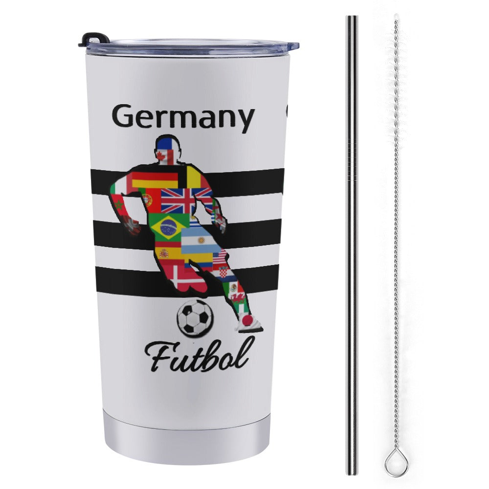 Germany World Cup Travel Coffee Mug 20 Oz