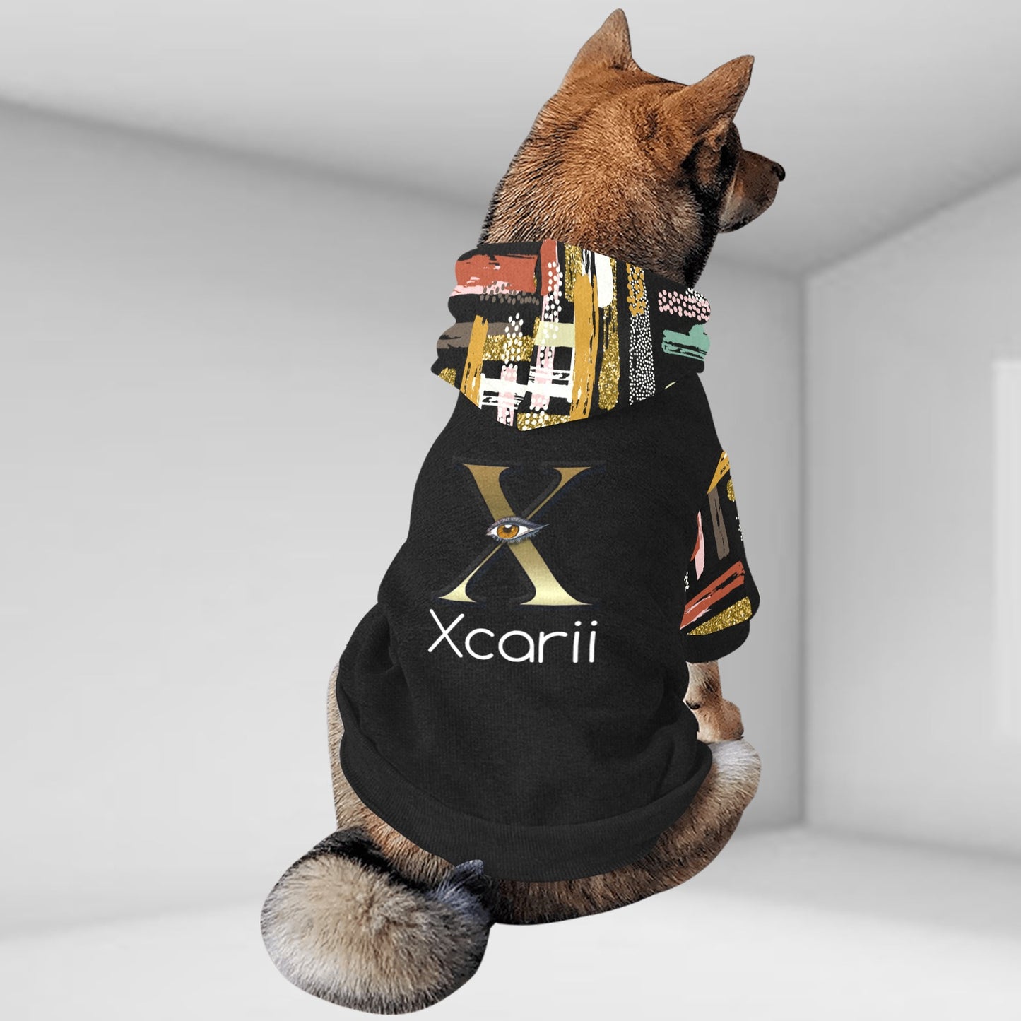 Xcarii Ebony X Dog Hoodie