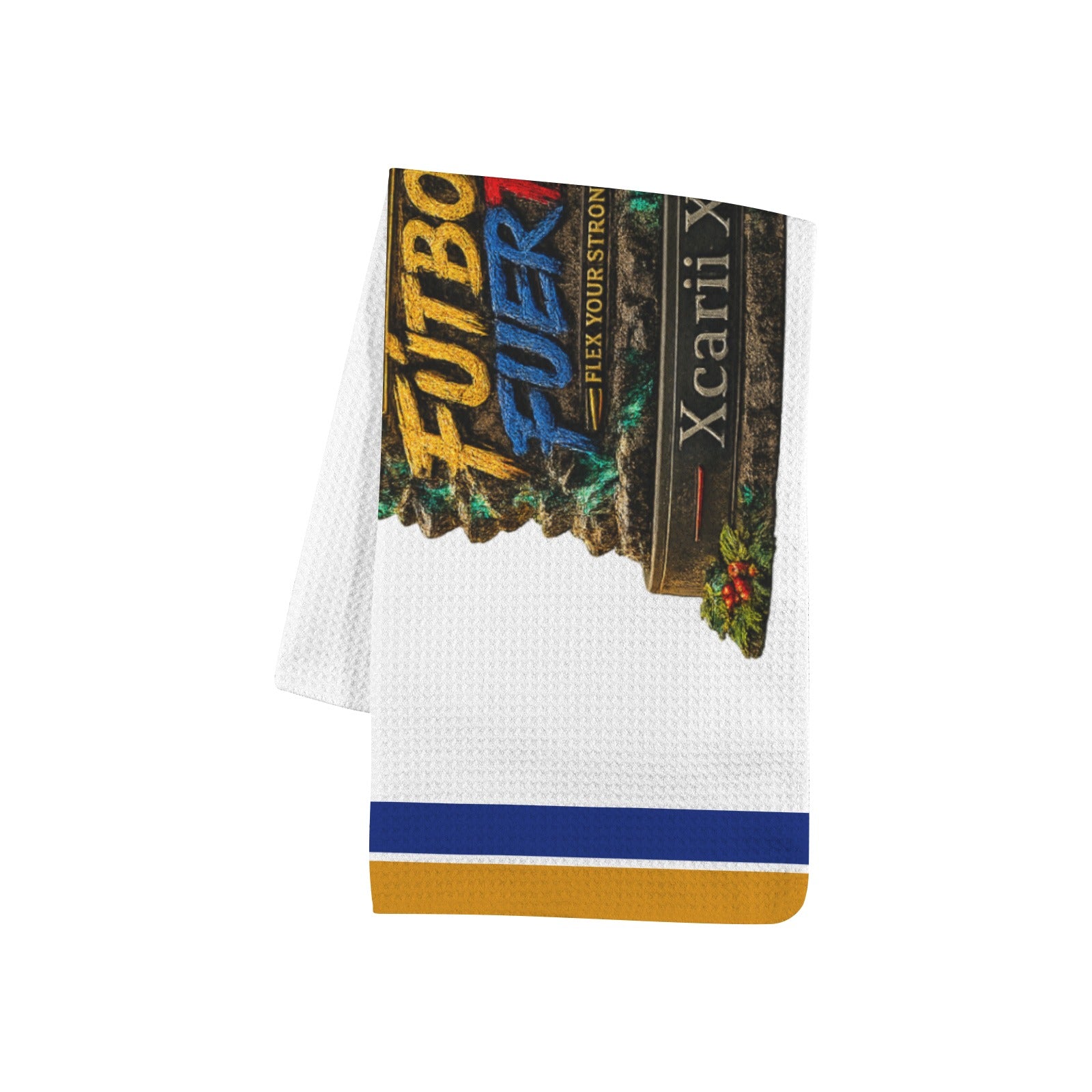 Colombia - Guardians of Futbol Strong Rally Towel, by Xcarii Xii