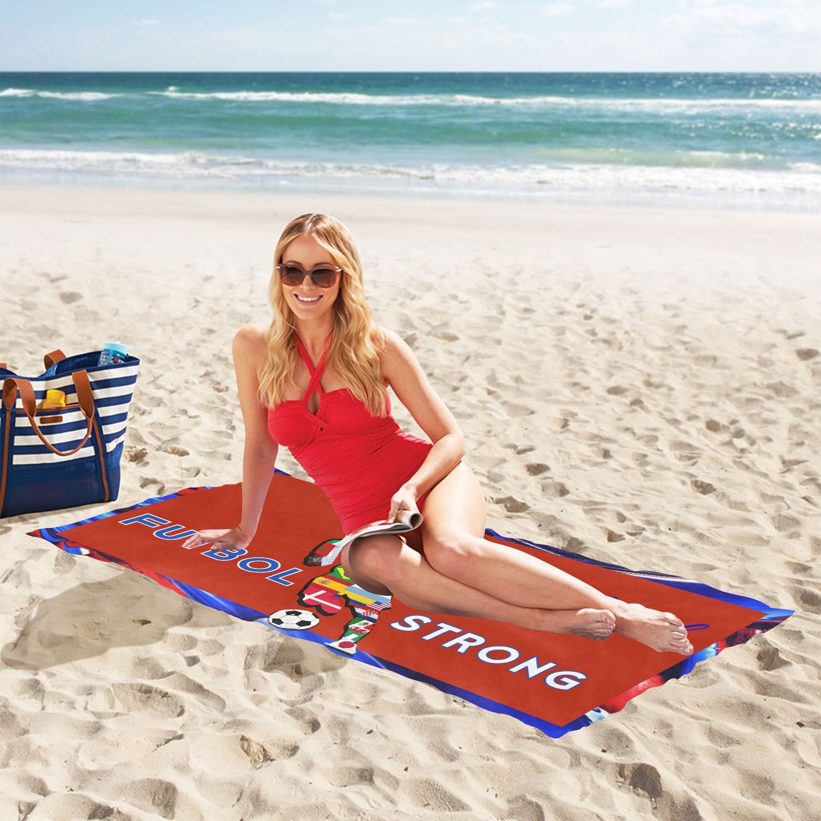 2026 - Xcarii Xii Futbol Strong -Team beach Beach towels