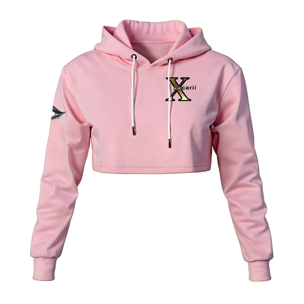Xcarii Xii - Eye Crop Hoodie