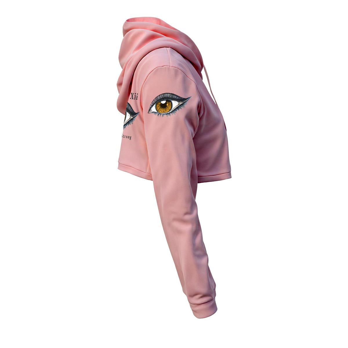 Xcarii Xii - Eye Crop Hoodie