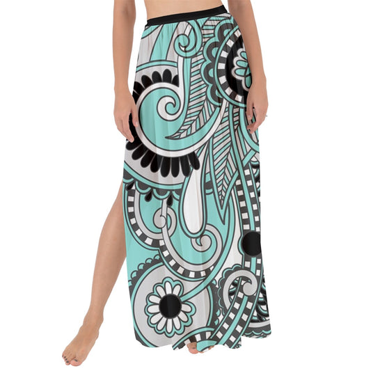 Xcarii Xii - Maxi Chiffon Tie-Up Sarong