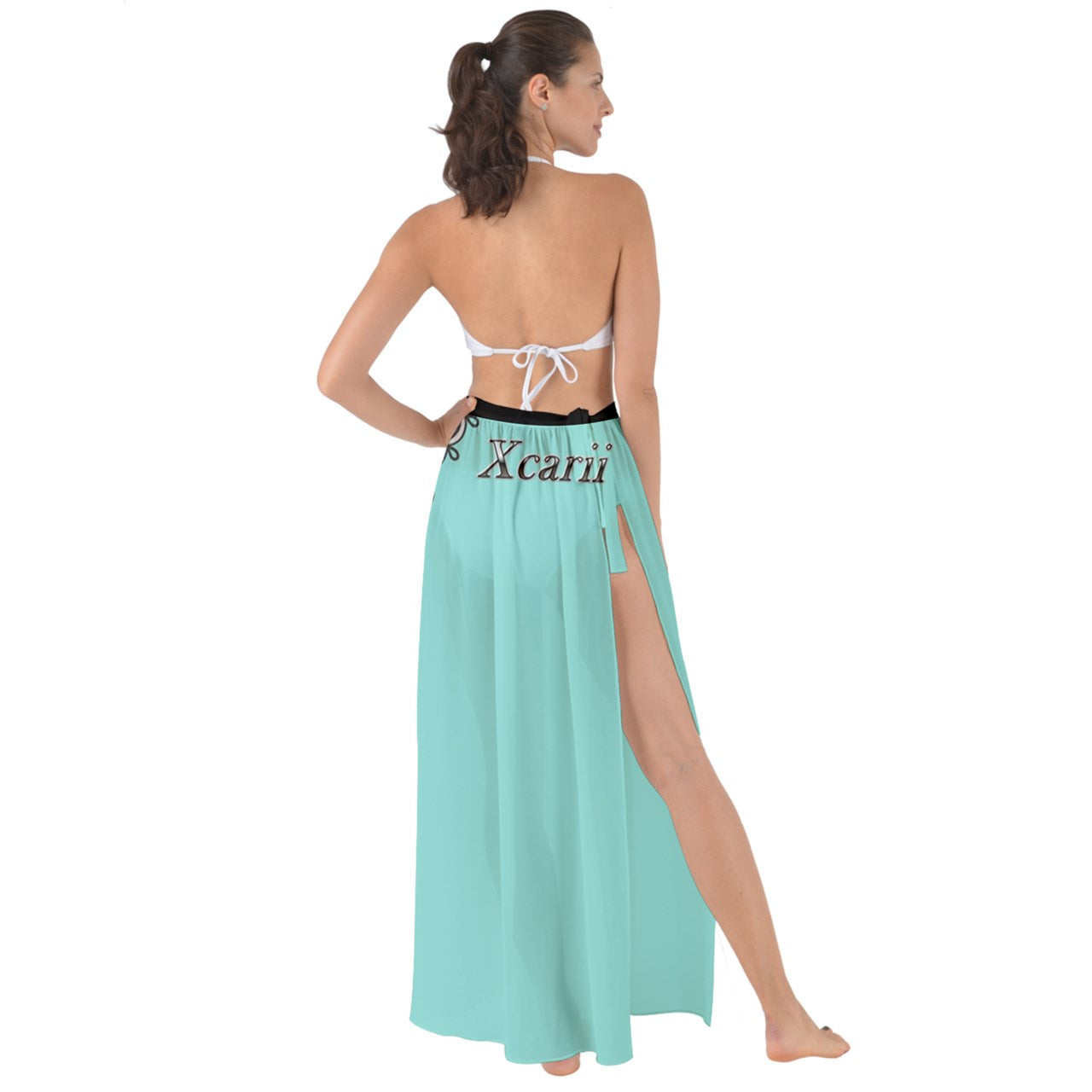 Xcarii Xii - Maxi Chiffon Tie-Up Sarong