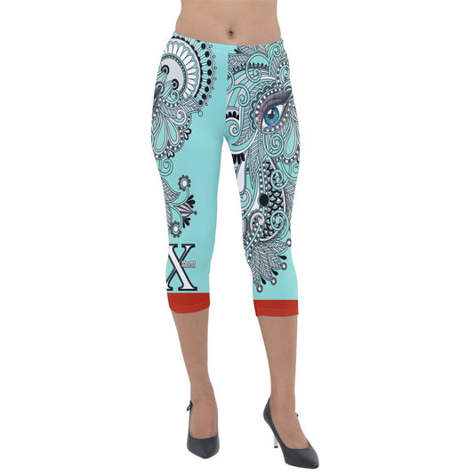 Xcarii Xii - Blue Goddess leggings