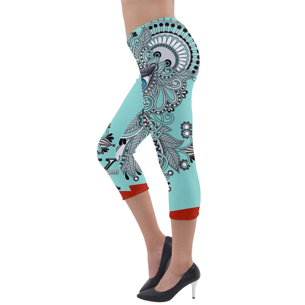 Xcarii Xii - Blue Goddess leggings