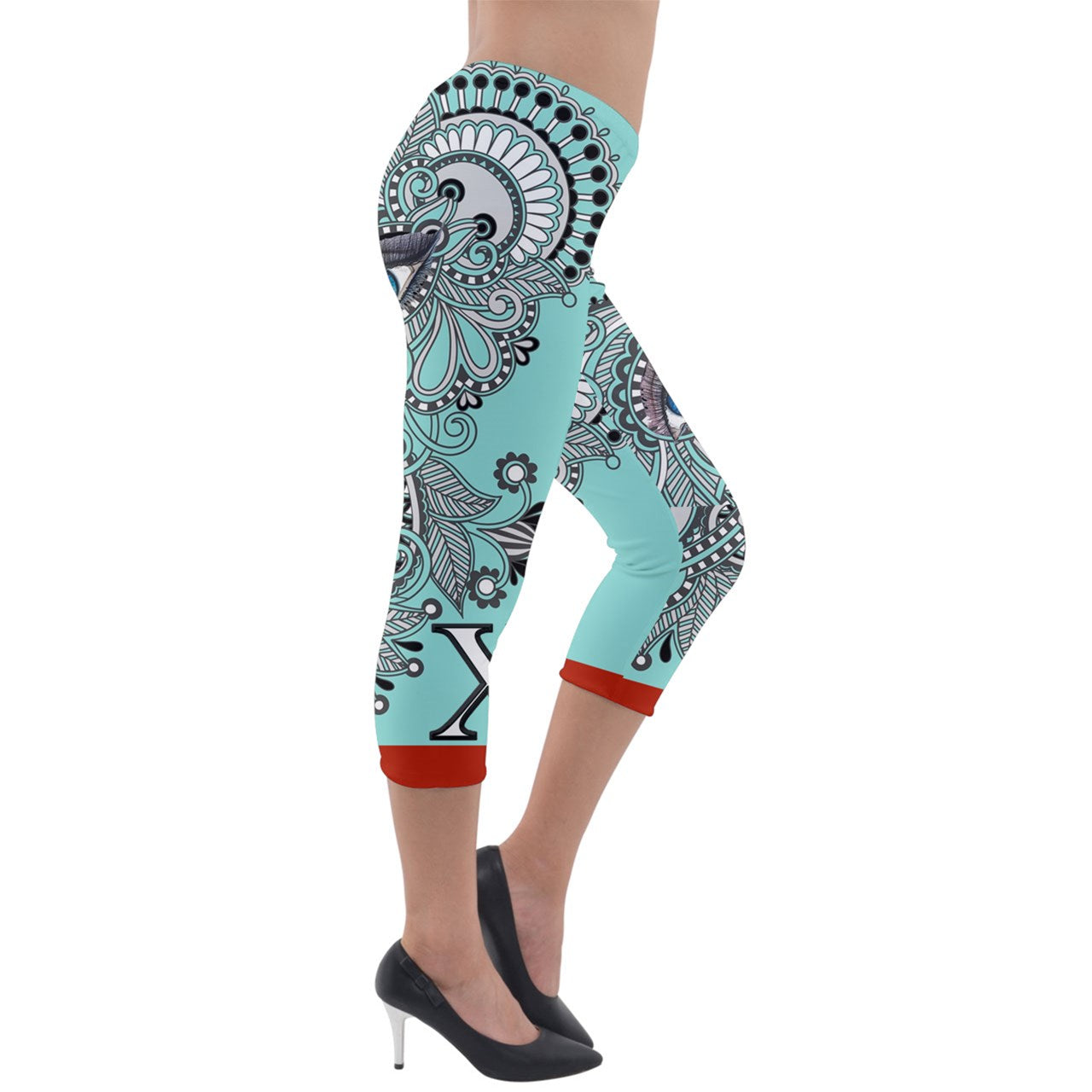 Xcarii Xii - Blue Goddess leggings