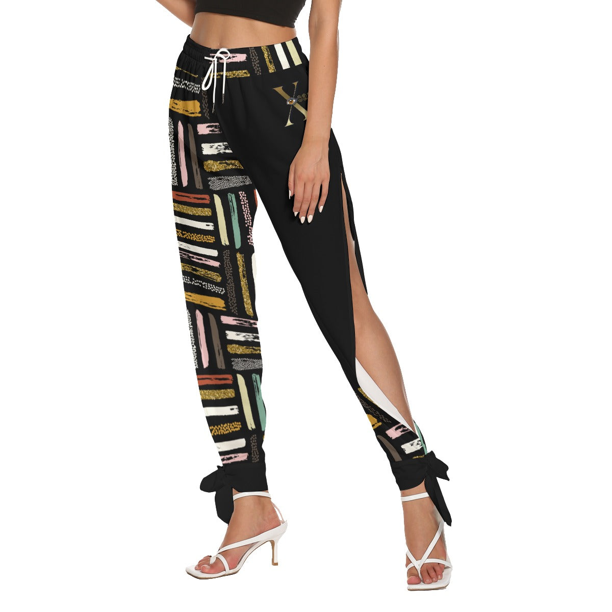 Xcarii Xii - Calico Side Seam Pants