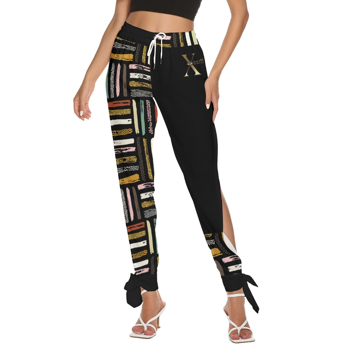 Xcarii Xii - Calico Side Seam Pants