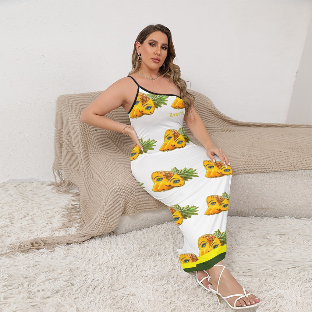 Xcarii Xii - P-Eye-ne Apple dress  (Plus Size)