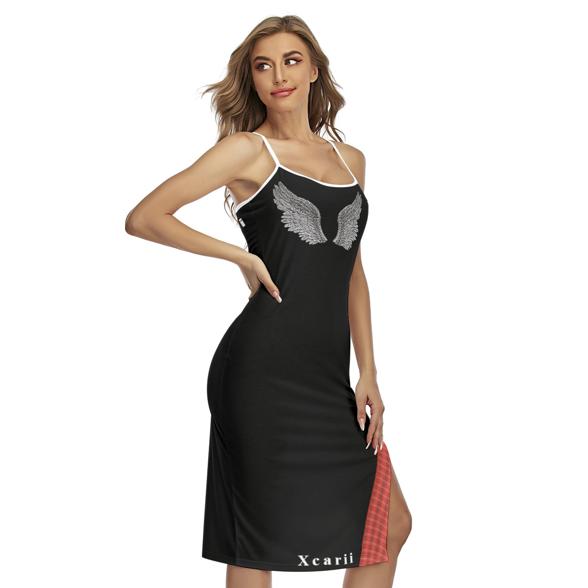 Xcarii Xii - Wing Cross Cami Dress