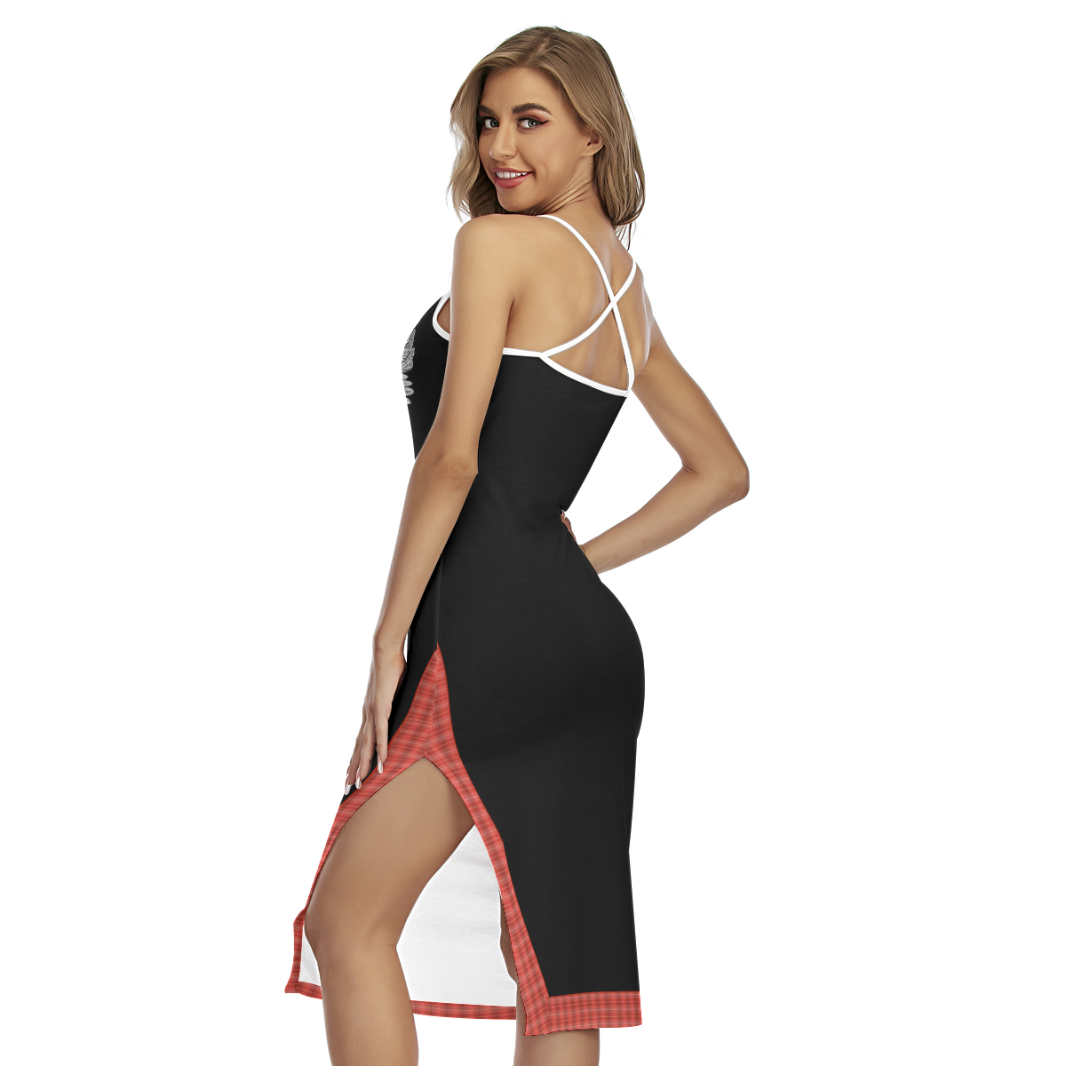 Xcarii Xii - Winged Cross Cami Dress - !