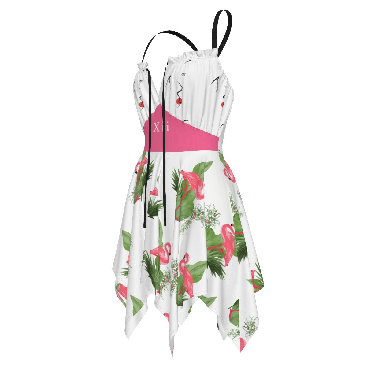 Xcarii Xii - Flamingo Pink Dress
