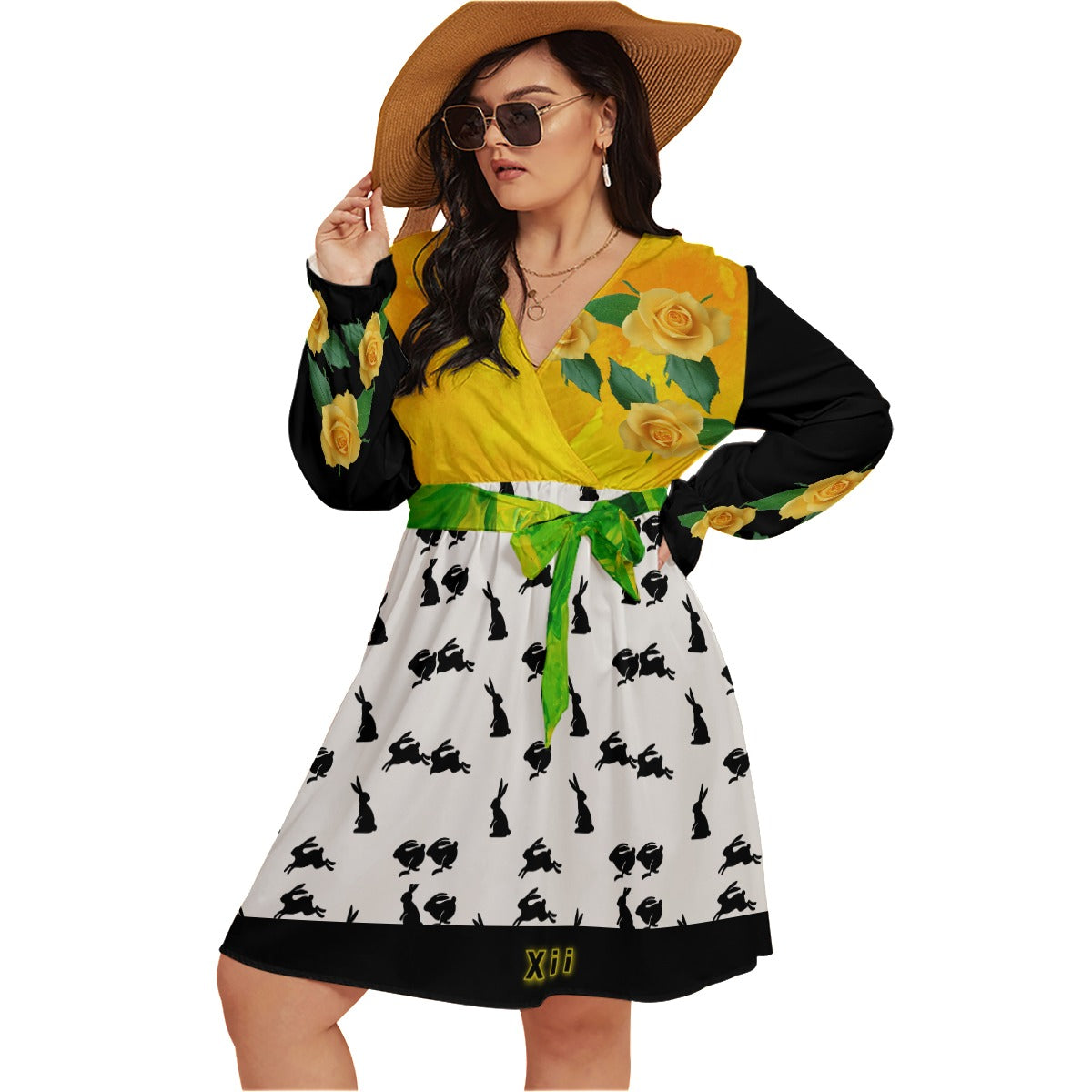 Xcarii Xii - Yellow Bunny dress (For Plus Size Queens